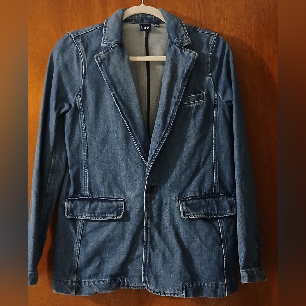 Gap Denim Blazer